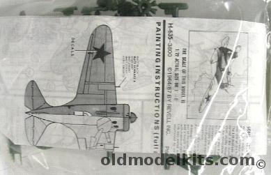 Revell 1/72 Bagged Polikarpov I-16 plastic model kit